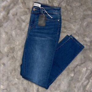 ENJEAN Portland Stretch Jeans - Medium Wash Denim, Size 9/29